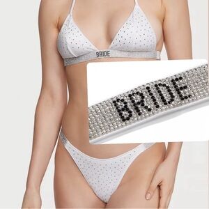 🆕 || Victoria’s Secret || Bridal , “I Do” Bride To Be Wedding lingerie Set
